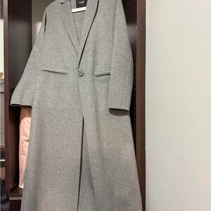 Maje Gray Trench Coat